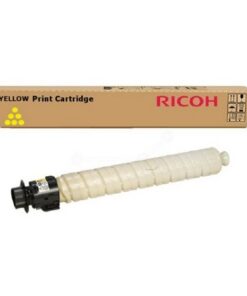 Ricoh 841850 Yellow Toner Cartridge - Genuine Ricoh Brand - Estimated Yield 22,500 pages @ 5% - Made in Japan