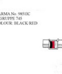 Ribbons for Epson IR40T Black/Red Ribbons, Color Black/Red Carma Group 9851iC, D745