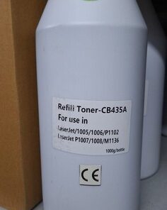 Compatible Refill Toner for HP LaserJet CB435A, CB436A(1KG)