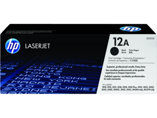 Genuine Black Laser Toner for HP LaserJet 1010-Estimated Yield 2,000 Pages @ 5%