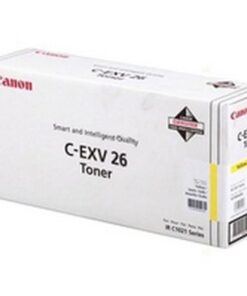 TONER Cartridge Copier for Canon ImageRunner C1021 C1028 C-EXV26 Genuine Yellow
