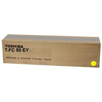 Genuine Yellow Toner for Toshiba E STUDIO 2555CSE(TFC50EY)-Estimated Yield 33,600 Pages @ 5%