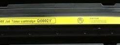 Compatible Yellow Laser Toner for HP Color LaserJet 2600-Estimated Yield 2,000 Pages @ 5%
