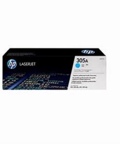 Genuine Cyan Laser Toner for HP LaserJet Enterprise 305A, CE411A-Estimated Yield 2,500 Pages @5%