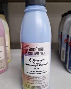Compatible Cyan Refill Toner for Samsung CLP610ND