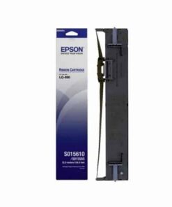 Ribbons for Epson LQ690 Genuine Black Ribbons Genuine, Nylon, Color Black Carma Group 3166DN