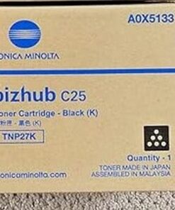 Konica Minolta Genuine Toner Bizhub C25 TNP27 Black