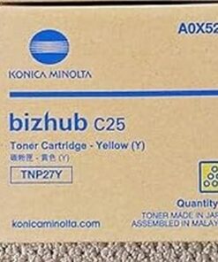 Konica Minolta Genuine Toner Bizhub C25 TNP27 Yellow