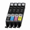 Compatible Multipack (B, C, M, Y) Inkjet for Canon CLI551